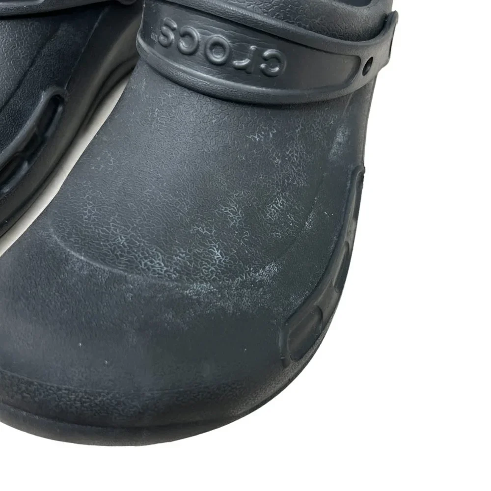 Crocs Bistro Pro Literide men's slip on work clogs size 12 - Picture 4 of 9